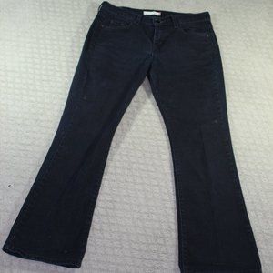 Levi's Black 515 Size 6 Mid Rise Boot Cut Jeans